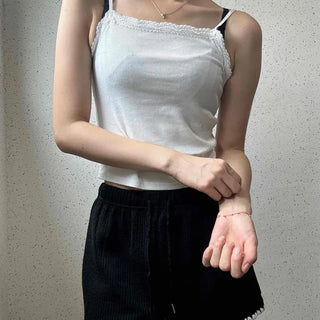 Strapped Plain Slim Fit H-Line Daily Sleeveless
