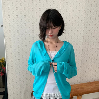 Shiro Summer Hooded Cardigan