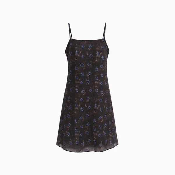 Ether Moonflower Slip Dress