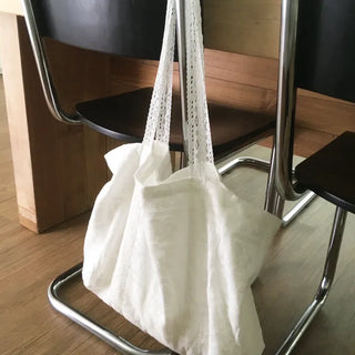 Lace shoulder bag