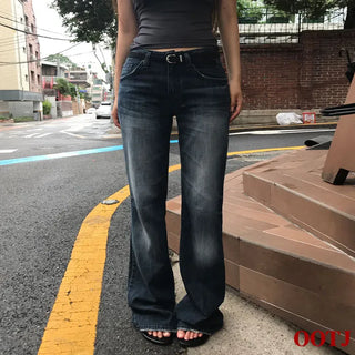Flamar Low Denim Bootcut Pants