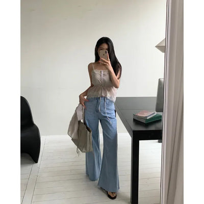 Foril Flower Summer Blouse