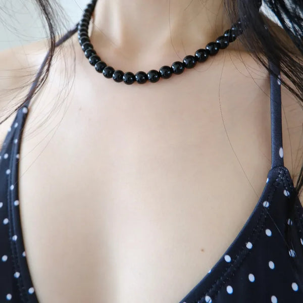 Bold Bead Necklace (2 colors)