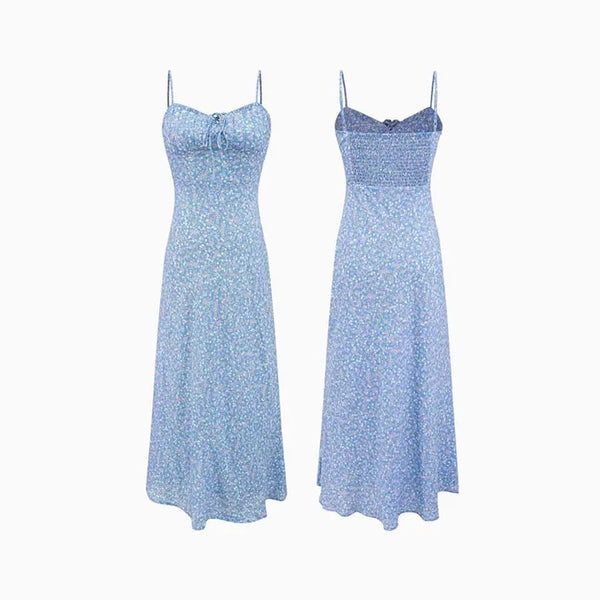 Bliss Floral Tie-Strap Dress