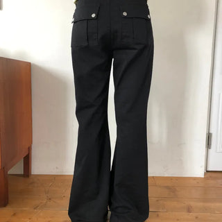 Le Son Back Pocket Bootcut Pants