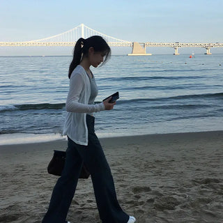 Lumi Deep V-Neck Cardigan