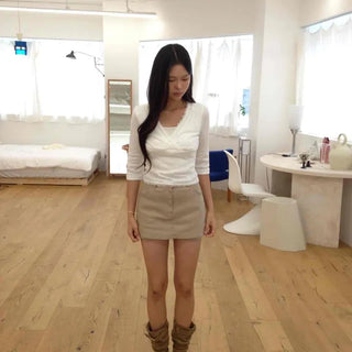 Perfect Fit, Low-Rise Daily Mini Skirt Pants