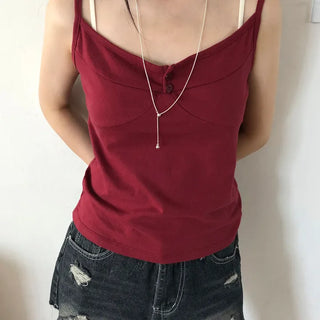Surfu Button Strap Sleeveless