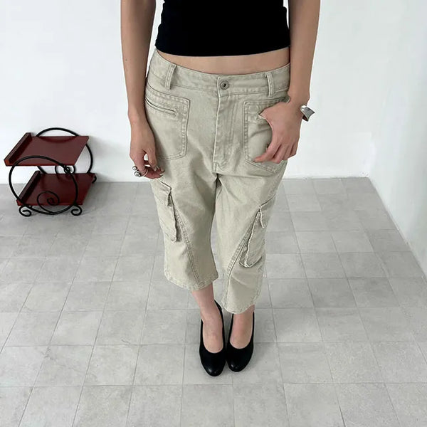 POCKET CARGO CAPRI PT (2 COLOR)
