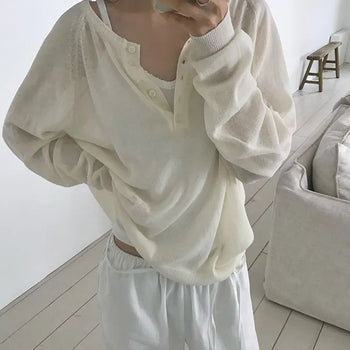 Kita Ribbed Long Skirt Terry Skirt/Elastic Waist Skirt/Elastic Waist Skirt/Comfortable Skirt/Autumn Skirt