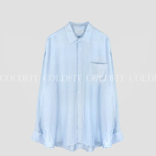 Windbox striped shirt