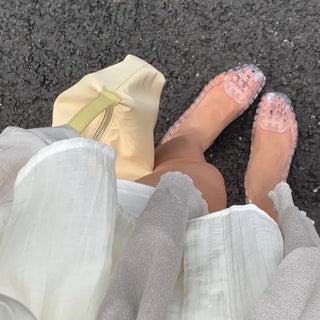Ann's Jelly Flat Shoes
