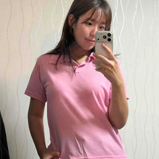PK See-through Collared Short Sleeve T-shirt