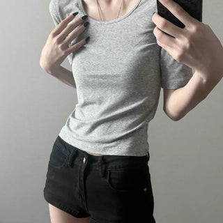 Bona Slim Fit Round Neck Half-Sleeve T-Shirt