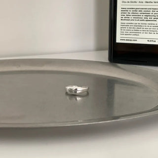 Ser Bold Wave Open Ring