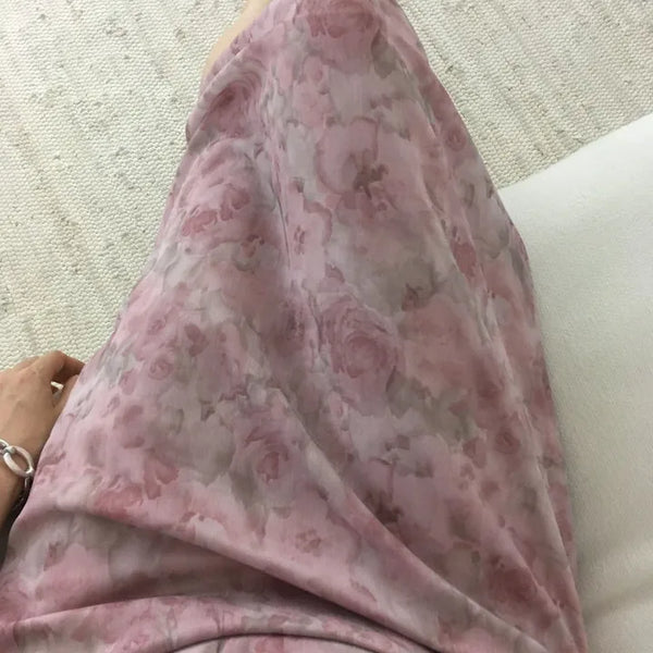 Romantic chiffon skirt