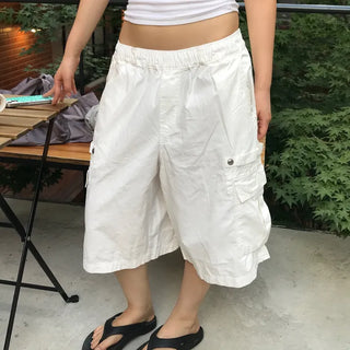Field Cargo Bermuda Pants  / Loose Fit / Casual