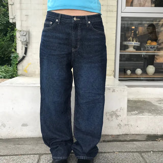 Roy Dark Blue Wide Denim / Autumn Denim / Wide Fit / Oversized Fit