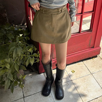Peko A-line Mini Skirt