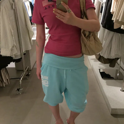 Folding Capri Jogger Pants