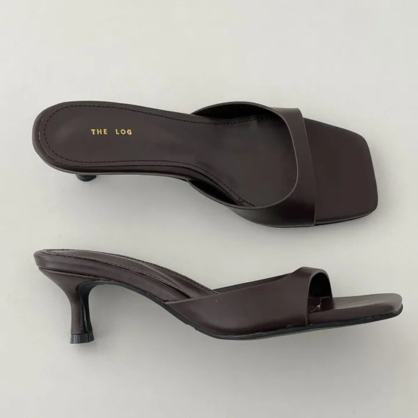 Kozen Strap Heel Sandals (4 colors)