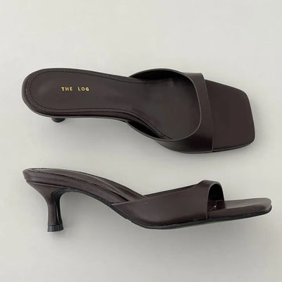 Kozen Strap Heel Sandals (4 colors)