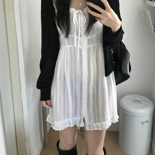 Randy Frill Mini Dress (3 colors)