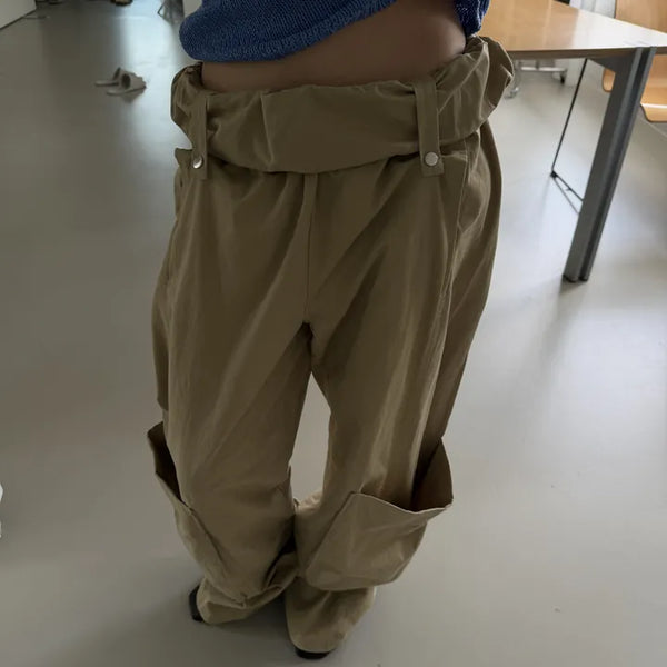 Loet Roll-up Wide Cargo Pants