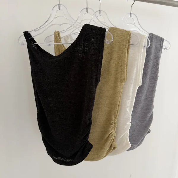 Hermès Off-Shoulder Shirred Slim T-shirt