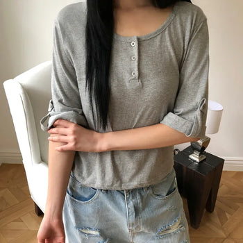 Pento Roll-up 3/4 Sleeve T-shirt