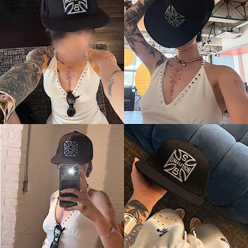 Embroidered Fitted Cap