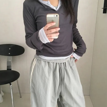 Super Slim Fit I-Friendly Delicate Button Tee