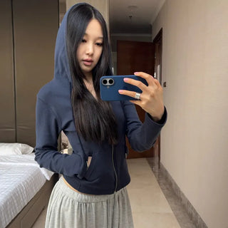 daily zip-up hoodie