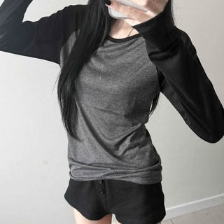 Piglet Raglan Contrast Long Sleeve T-shirt