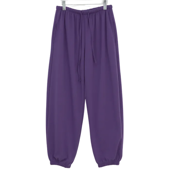 Alt Color Elastic Waist Wide Jogger Pants