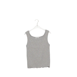 Theron Wavy Flower Square Neck Sleeveless