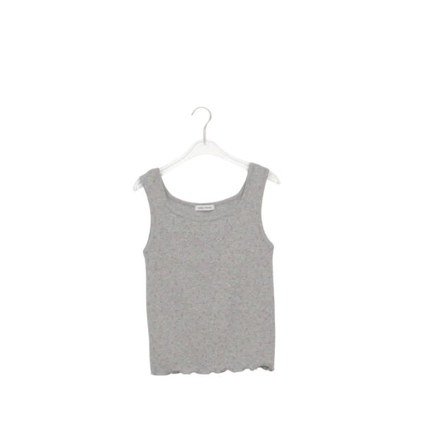 Theron Wavy Flower Square Neck Sleeveless