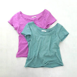 slub u-neck t(4colors)