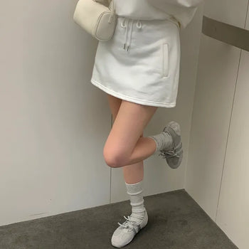 Louise Elastic Waist Mini Skirt/Skirts