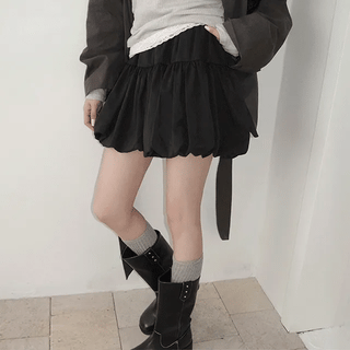 Erin Balloon Mini Skirt