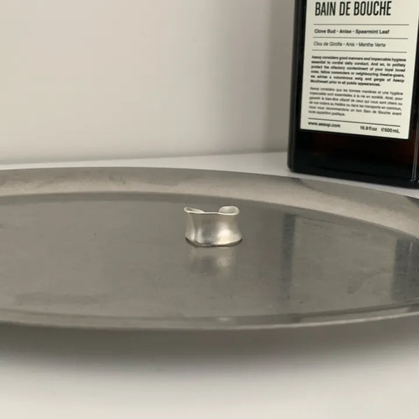 Ruth'el Organic Curve Open Ring