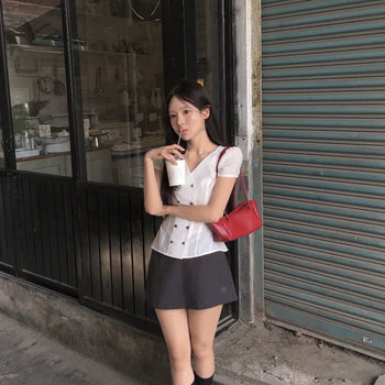 Bata A-line Mini Skirt-Pants