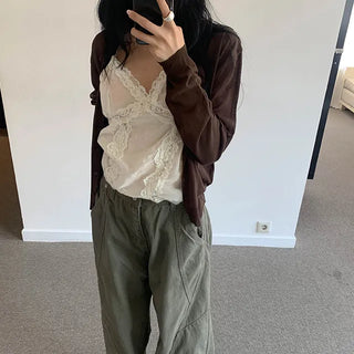 Dolphin V-neck Cardigan