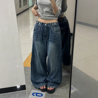 [No Hem Dragging!] Lee & Bijo Pintuck Denim Pants
