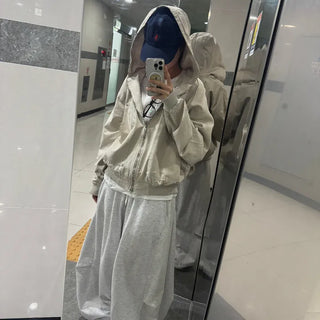 [26SS/FW] Curly Balloon Pin Wide Pants