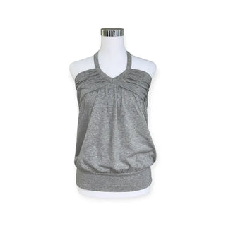 Ruched halter top