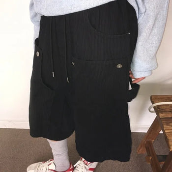 Work Stripe Bermuda Pants