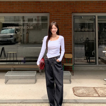 Fiction Wide Denim Pants