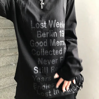Nell Daily Hip Girl Oversized Long Sleeve (2 colors)