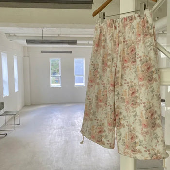 Rosie Flower Bermuda Pants